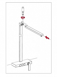Timo Душевая система Torne SX-4310/03 черный – фотография-3